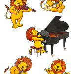 "Leo", Character für die Leo-Kestenberg-Musikschule