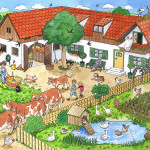 Bauernhofpuzzle, Ravensburger Spiele